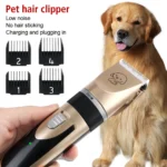Cordless Pet Supplies Pet Hair Clipper Electric Scissors Haircut Trimmer Shaver Set For Dog Rabbit Cat Puppy Grooming Cutter