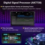 13 inch A7870 Android 13 Car Radio GPS Navigation Automotive Multimedia Video Player Wireless CarPlay Android Auto For Universal - Image 3