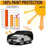 Outdoor Car Cover Custom Fit for Chevrolet Tahoe/Cadillac Escalade Dustproof waterproof - Image 6